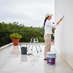 Pintura Excello Látex Clima Extremo Mate Base Deep de 5 Galones