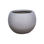 Maceta Babilonia con Diseño Ondulado Moderno 55 x 55 x 36.5 Cm