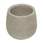 Maceta Balcanes con Acabado Tipo Piedra 39 x 39 x 34 Cm