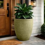 Maceta Megara con Acabado Texturizado 55 x 55 x 57 cm