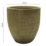 Maceta Megara con Acabado Texturizado 55 x 55 x 57 cm