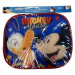 Set de 2 Protectores Solares para Auto Diseño Mickey Mouse