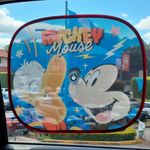 Set de 2 Protectores Solares para Auto Diseño Mickey Mouse