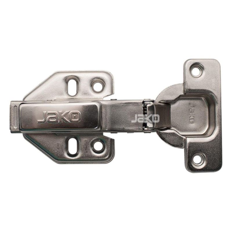 Bisagra Bidimensional con Canto Visto para Gabinete Color Negro en Set de 2 Uds