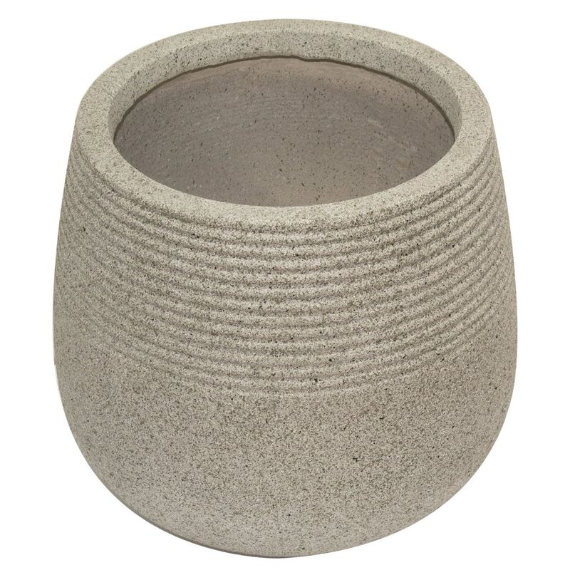 Maceta Balcanes con Acabado Tipo Piedra 55 x 55 x 46 Cm