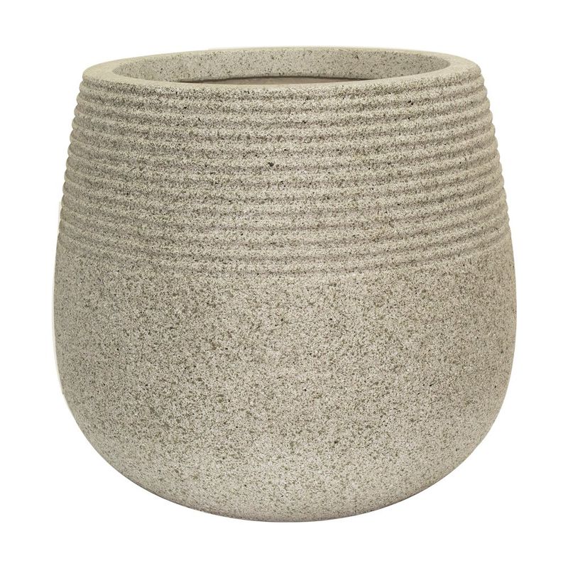 Maceta Balcanes con Acabado Tipo Piedra 55 x 55 x 46 Cm