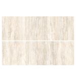 Piso Porcelánico Travertino Beige Pulido Rectificado de 60 x 60 cm en Caja de 1.44 m²