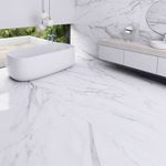 Piso Porcelánico Calacatta Blanco Pulido Rectificado de 60 x 60 cm en Caja de 1.44 m²