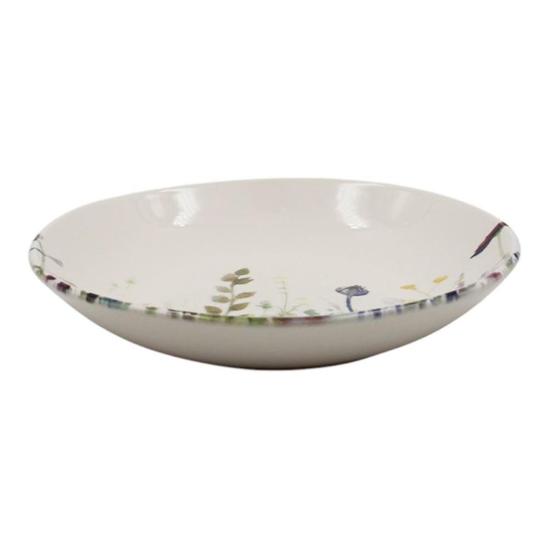 Plato para Cena Colección Flores de 10.6 Plg