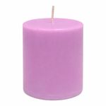 Vela Decorativa Cilíndrica Lila J3