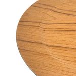 Plato Base Decorativo Redondo 33 cm Café