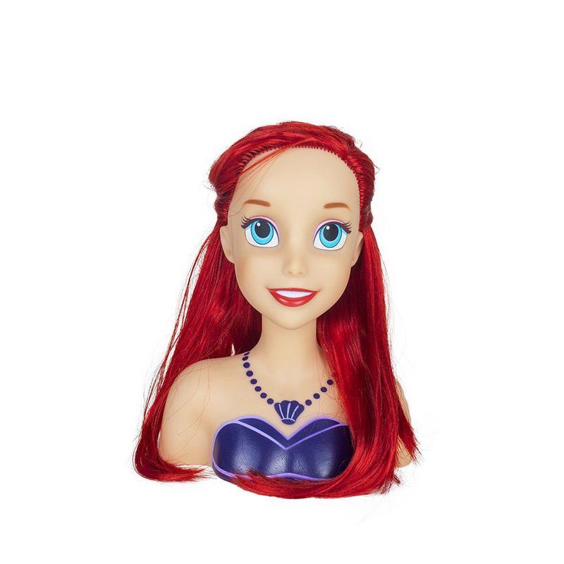 Cabeza para Peinar de la Sirenita Ariel con Accesorios