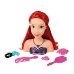 Cabeza para Peinar de la Sirenita Ariel con Accesorios