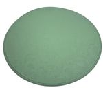 Individual para Mesa Redondo 38 cm Verde con Textura