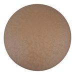 Individual para Mesa Redondo 38 cm Café con Textura