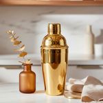 Coctelera Dorada para Bar 18.6 Oz