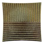 Plato Base Decorativo Cuadrado 30 x 30 cm Dorado Texturizado