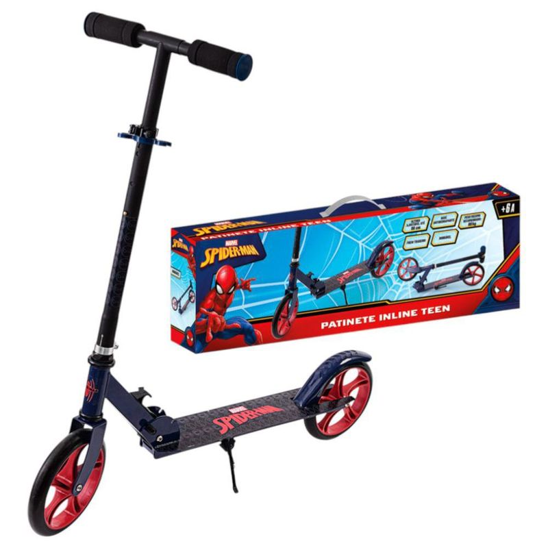 Monopatin de 2 Ruedas Diseño de Spiderman