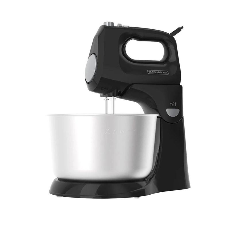 Batidora de Pedestal 2 en 1 Black & Decker de 4.48 L Color Negro