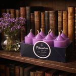Set de 6 Velas Aromáticas Votive Lila