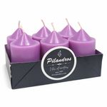 Set de 6 Velas Aromáticas Votive Lila
