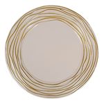 Plato Base Decorativo Redondo 33 cm Dorado