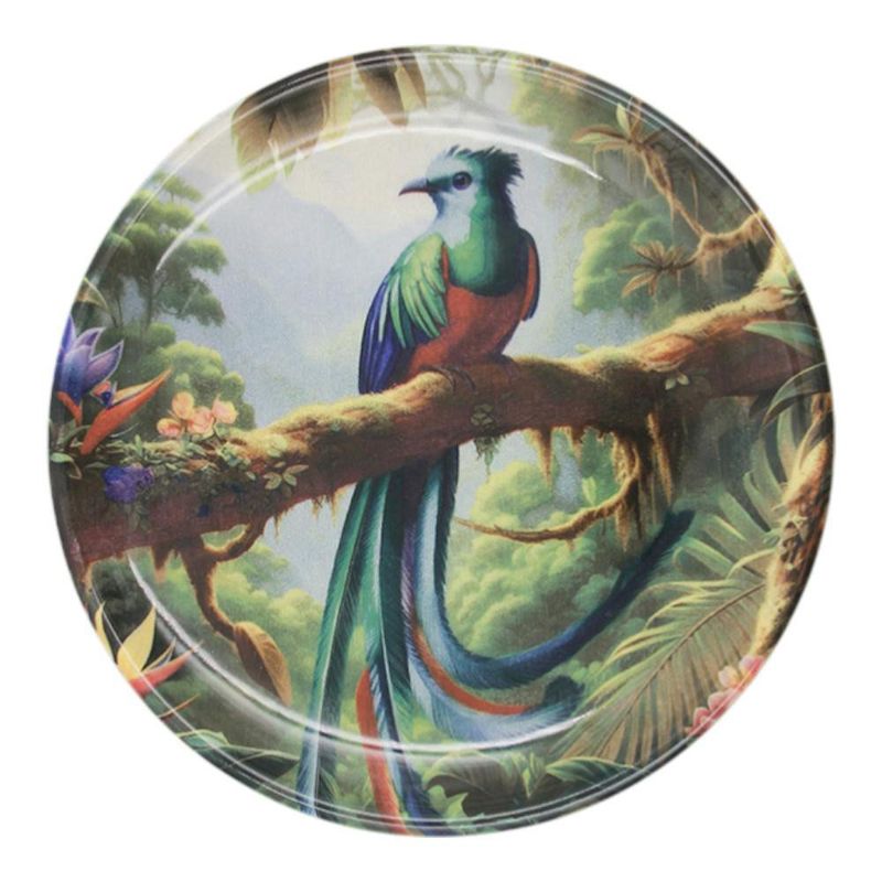 Plato de Ensalada Decorativo Quetzal 8 Plg