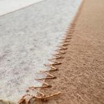 Individual para Mesa Rectangular 30 x 43 cm Café y Gris