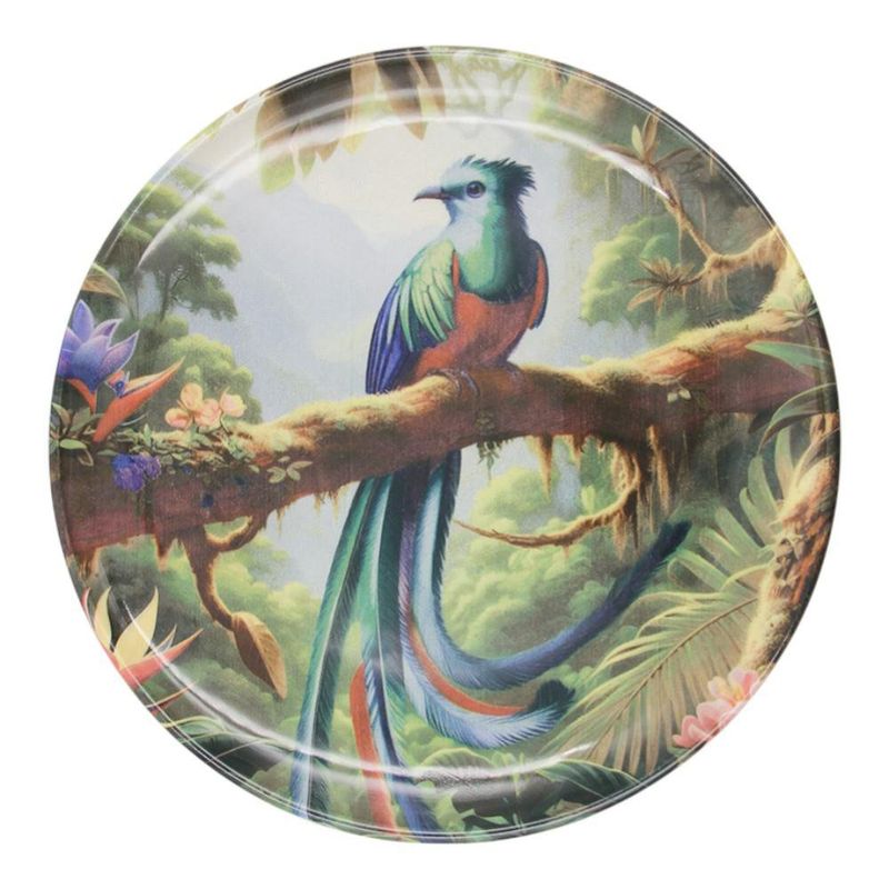 Plato de Cena Decorativo Quetzal 10.6 Plg