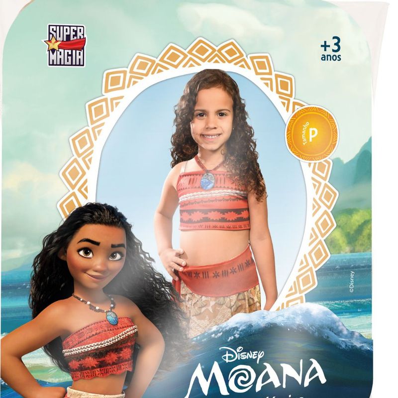 Disfraz de Moana para Niña Talla M