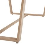 Mesa de Jardín Rectangular Medena de Aluminio y Ratán de 200 x 100 x 74 cm