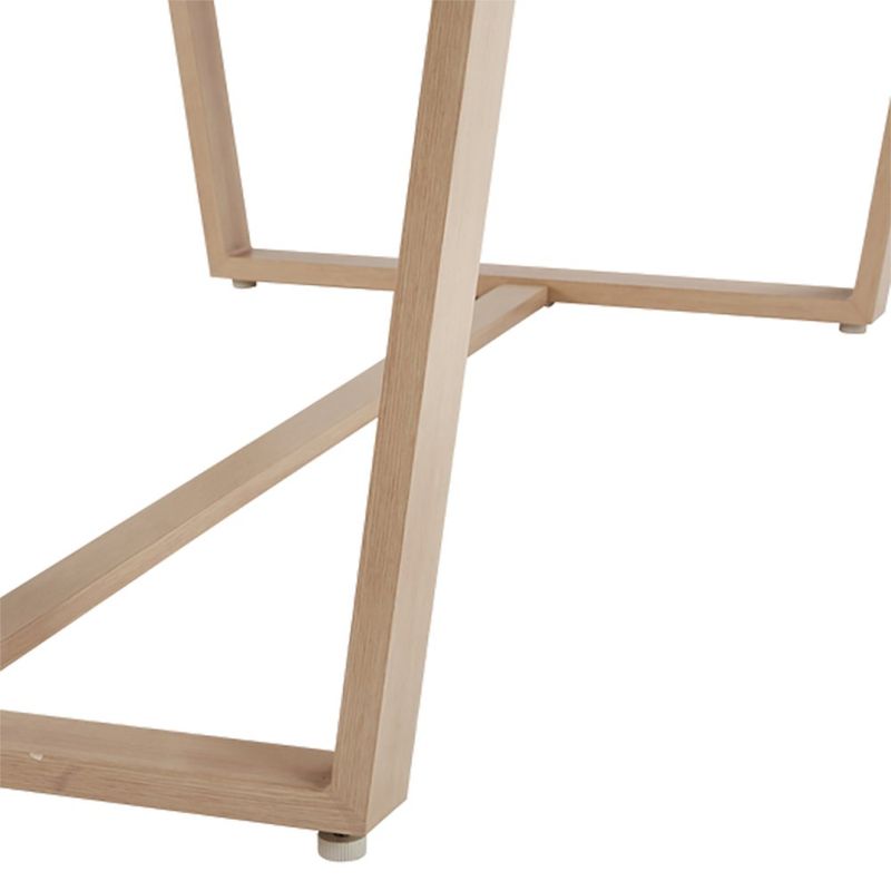 Mesa de Jardín Rectangular Medena de Aluminio y Ratán de 200 x 100 x 74 cm