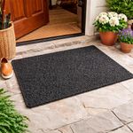 Alfombra Negra Para Entrada 45 x 60 Cm - Viva