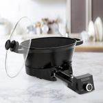 Olla Multifuncional 5 en 1 Color Negro de 7 L