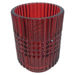 Vaso Decorativo para Baño Color Rojo