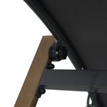 Sillón Columpio para Exterior con Techo Color Gris 136 x 195 x 173 Cm