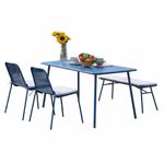 Set de Exterior Rony Azul 4 Pzas