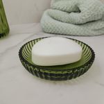 Jabonera Decorativa para Baño Color Verde