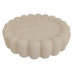 Jabonera Decorativa para Baño Color Bone