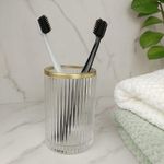 Vaso Decorativo para Baño Color Transparente