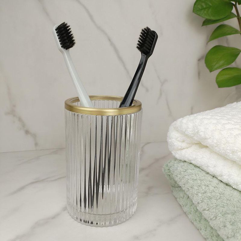 Vaso Decorativo para Baño Color Transparente