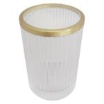 Vaso Decorativo para Baño Color Transparente