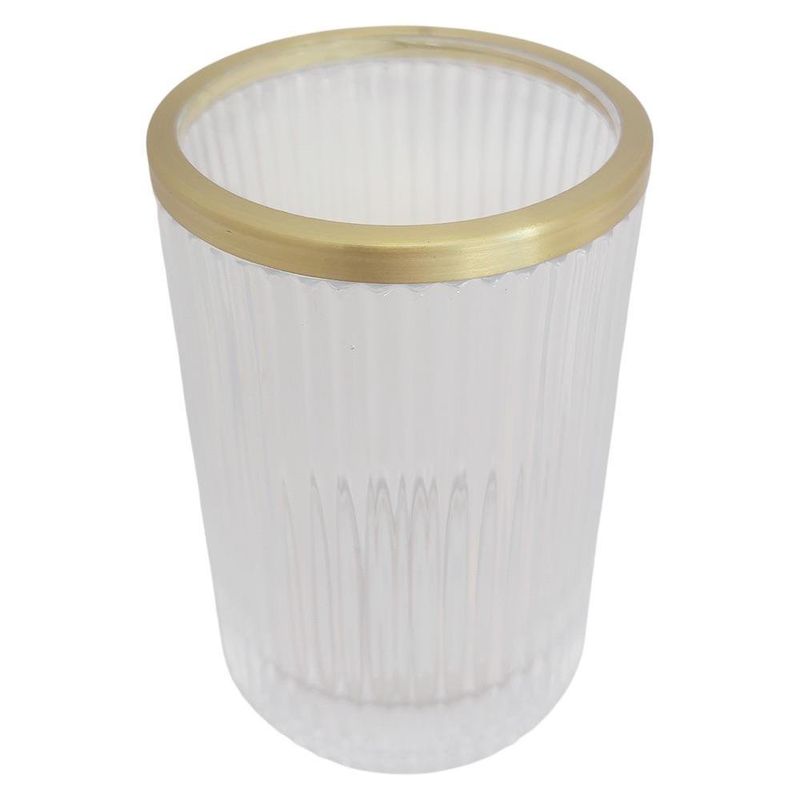 Vaso Decorativo para Baño Color Transparente