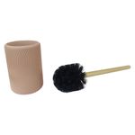 Cepillo para Sanitario Texturizado Color Beige
