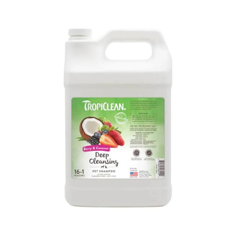 Shampoo para Mascota Limpieza Profunda Frutas del Bosque y Coco