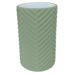 Vaso Texturizado para Baño Color Verde Mate