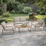 Set de Exterior Inga Color Beige 4 Pzas