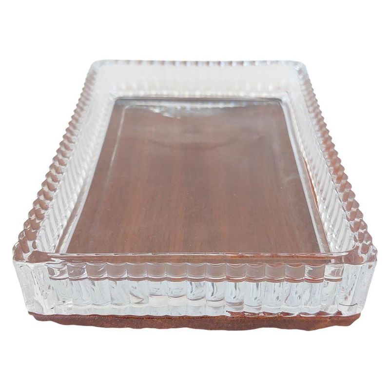 Jabonera Decorativa para Baño Color Transparente