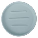 Jabonera Texturizada para Baño Color Celeste