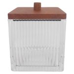 Algodonera Decorativa para Baño Color Transparente